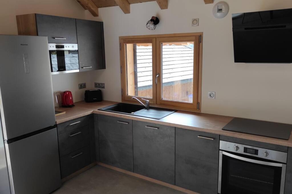 L'Echappee Belle En Montagne - Site Location-Chalet Mieussy 外观 照片