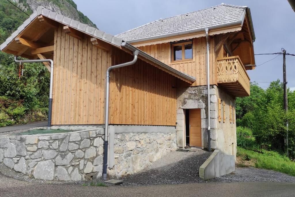 L'Echappee Belle En Montagne - Site Location-Chalet Mieussy 外观 照片