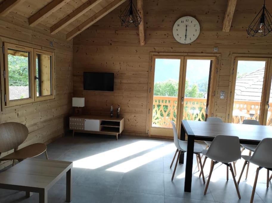 L'Echappee Belle En Montagne - Site Location-Chalet Mieussy 外观 照片