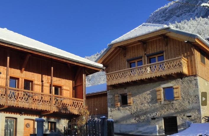 L'Echappee Belle En Montagne - Site Location-Chalet Mieussy 外观 照片